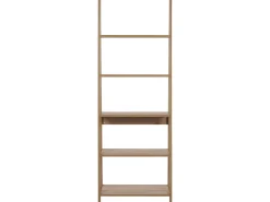 Beliani Tikashylly 5 Hyllya Vaalea Puu Wilton New