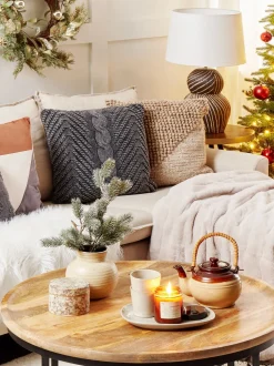 Beliani Torkkupeitto Kangas Beige 150 X 200 Cm Labyar New