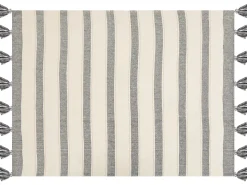 Beliani Torkkupeitto Puuvilla Beige/Harmaa 130 X 170 Cm Cayir Best