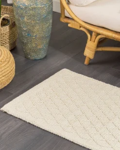 Beliani Torkkupeitto Puuvilla Oliivinvihrea 125 X 150 Cm Yarsa Flash Sale