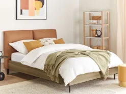 Beliani Torkkupeitto Puuvilla Oliivinvihrea 125 X 150 Cm Yarsa Flash Sale