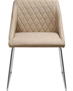 Beliani Tuoli Kangas Beige 2 Kpl Arcata Discount