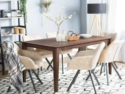 Beliani Tuoli Kangas Beige 2 Kpl Monee Clearance