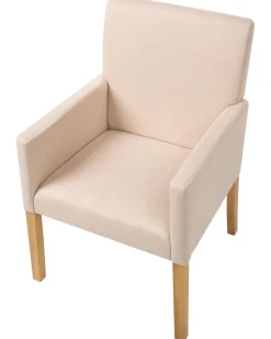 Beliani Tuoli Kangas Beige Rockefeller Fashion