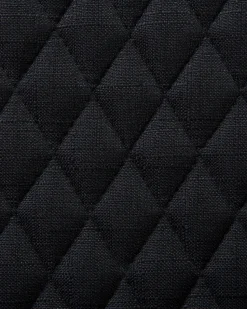 Beliani Tuoli Kangas Musta 2 Kpl Solano Flash Sale