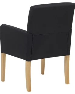 Beliani Tuoli Kangas Musta Rockefeller Discount