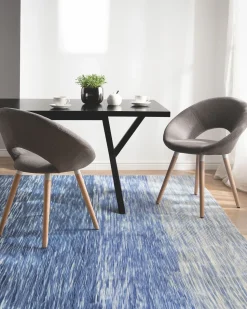 Beliani Tuoli Kangas Ruskeanharmaa 2 Kpl Roslyn Store