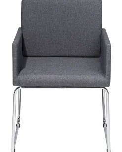 Beliani Tuoli Kangas Tummanharmaa 2 Kpl Gomez Cheap