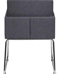 Beliani Tuoli Kangas Tummanharmaa 2 Kpl Gomez Cheap