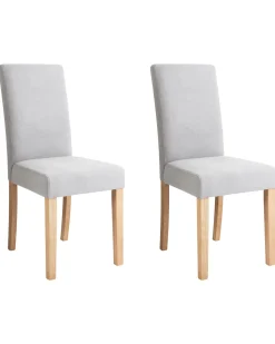 Beliani Tuoli Kangas Tummanharmaa 2 Kpl Broadway Clearance