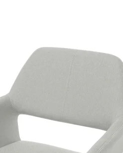 Beliani Tuoli Kangas Vaaleanharmaa 2 Kpl Chicago Online