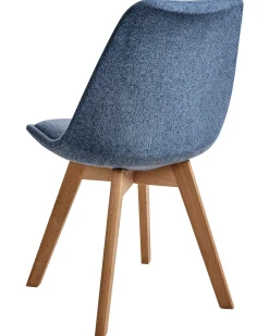 Beliani Tuoli Kangas Vaaleansininen 2 Kpl Dakota Ii Discount