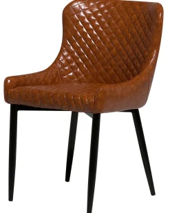 Beliani Tuoli Keinonahka Kullanruskea 2 Kpl Solano Shop