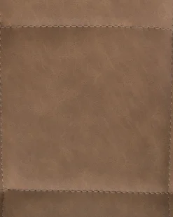 Beliani Tuoli Keinonahka Kullanruskea 2 Kpl Melrose Best