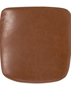 Beliani Tuoli Keinonahka Kullanruskea Yorkville Cheap