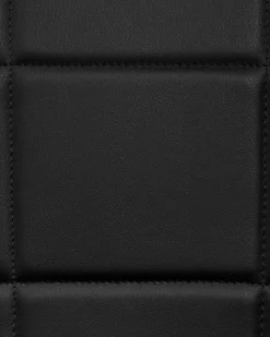 Beliani Tuoli Keinonahka Musta 2 Kpl Kiron Best