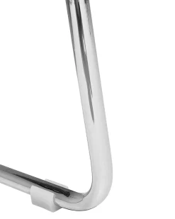 Beliani Tuoli Keinonahka Musta 2 Kpl Kiron Best