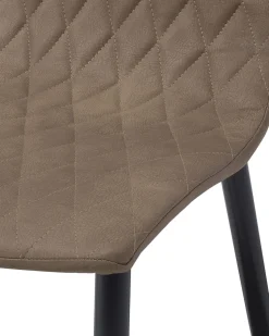 Beliani Tuoli Keinonahka Vaaleanruskea 2 Kpl Montana Flash Sale