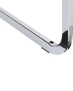 Beliani Tuoli Keinonahka Valkoinen 2 Kpl Rockford Best Sale