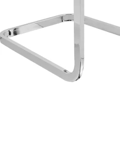 Beliani Tuoli Keinonahka Valkoinen 2 Kpl Greedin Clearance