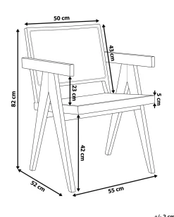 Beliani Tuoli Mahonki/Rottinki Vaalea Puu Westbrook Cheap