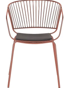 Beliani Tuoli Metalli Kupari 2 Kpl Rigby Store