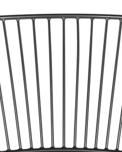 Beliani Tuoli Metalli Musta 2 Kpl Rigby Hot