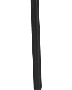 Beliani Tuoli Metalli Musta 2 Kpl Rigby Hot