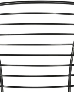 Beliani Tuoli Metalli Musta 2 Kpl Hoback Discount