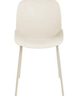 Beliani Tuoli Muovi Beige 2 Kpl Milaca Sale