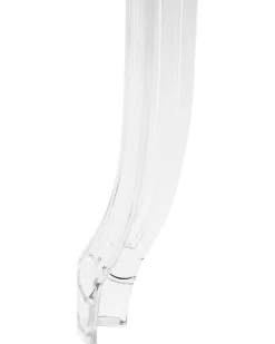 Beliani Tuoli Muovi Kirkas 2 Kpl Vermont Fashion