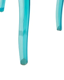 Beliani Tuoli Muovi Lapinakyva Sininen 4 Kpl Merton Fashion