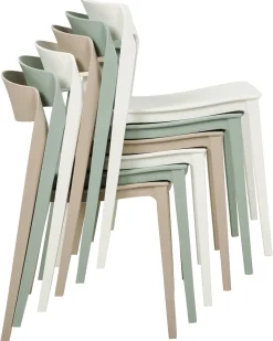 Beliani Tuoli Muovi Mintunvihrea 2 Kpl Somers Shop