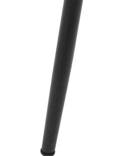 Beliani Tuoli Muovi Musta 2 Kpl Canton Discount