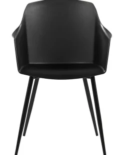 Beliani Tuoli Muovi Musta 2 Kpl Fonda Store