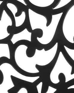 Beliani Tuoli Muovi Musta 4 Kpl Mumford Cheap