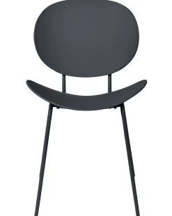 Beliani Tuoli Muovi Musta 2 Kpl Shonto Best