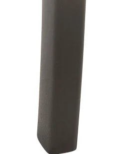 Beliani Tuoli Muovi Musta 4 Kpl Vieste Clearance