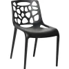 Beliani Tuoli Muovi Musta Morgan Cheap