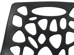 Beliani Tuoli Muovi Musta Morgan Cheap