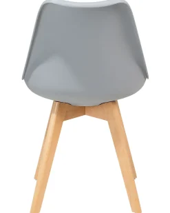 Beliani Tuoli Muovi Vaaleanharmaa 2 Kpl Dakota Ii Best Sale