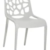 Beliani Tuoli Muovi Vaaleanharmaa Morgan Sale