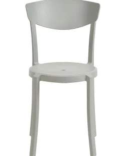 Beliani Tuoli Muovi Vaaleanharmaa 4 Kpl Vieste Best