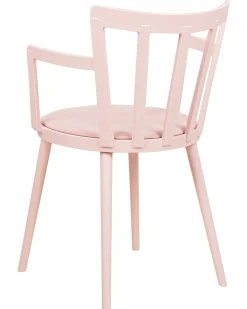 Beliani Tuoli Muovi Vaaleanpunainen 4 Kpl Morill New