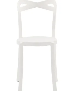 Beliani Tuoli Muovi Valkoinen 4 Kpl Camogli Cheap