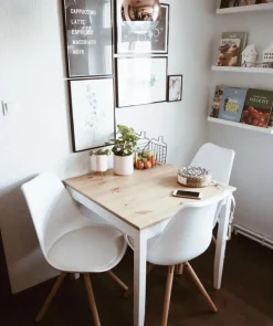 Beliani Tuoli Muovi Valkoinen 2 Kpl Dakota Sale