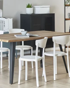 Beliani Tuoli Muovi Valkoinen 4 Kpl Vieste Cheap