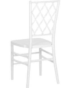 Beliani Tuoli Muovi Valkoinen 2 Kpl Clarion Outlet