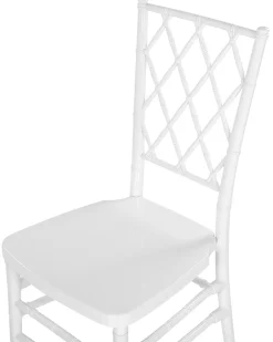 Beliani Tuoli Muovi Valkoinen 2 Kpl Clarion Outlet