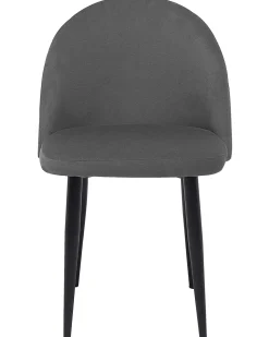 Beliani Tuoli Sametti Harmaa 2 Kpl Visalia Outlet